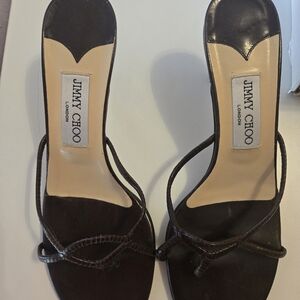 Jimmy Choo 2/$100 Brown Women's Sandals